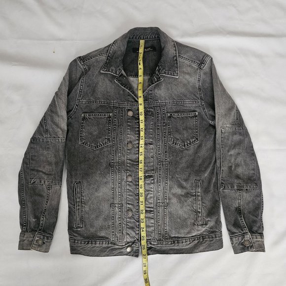 MAVI Black Men's Dark Wash Classic Style Long Sleeve Denim Jacket Size Small - Picture 5 of 13